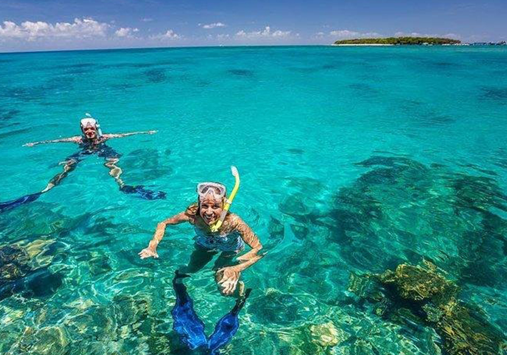 Snorkeling at Mnemba Atoll