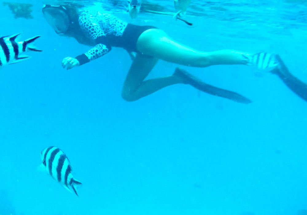 Snorkeling at Mnemba Atoll