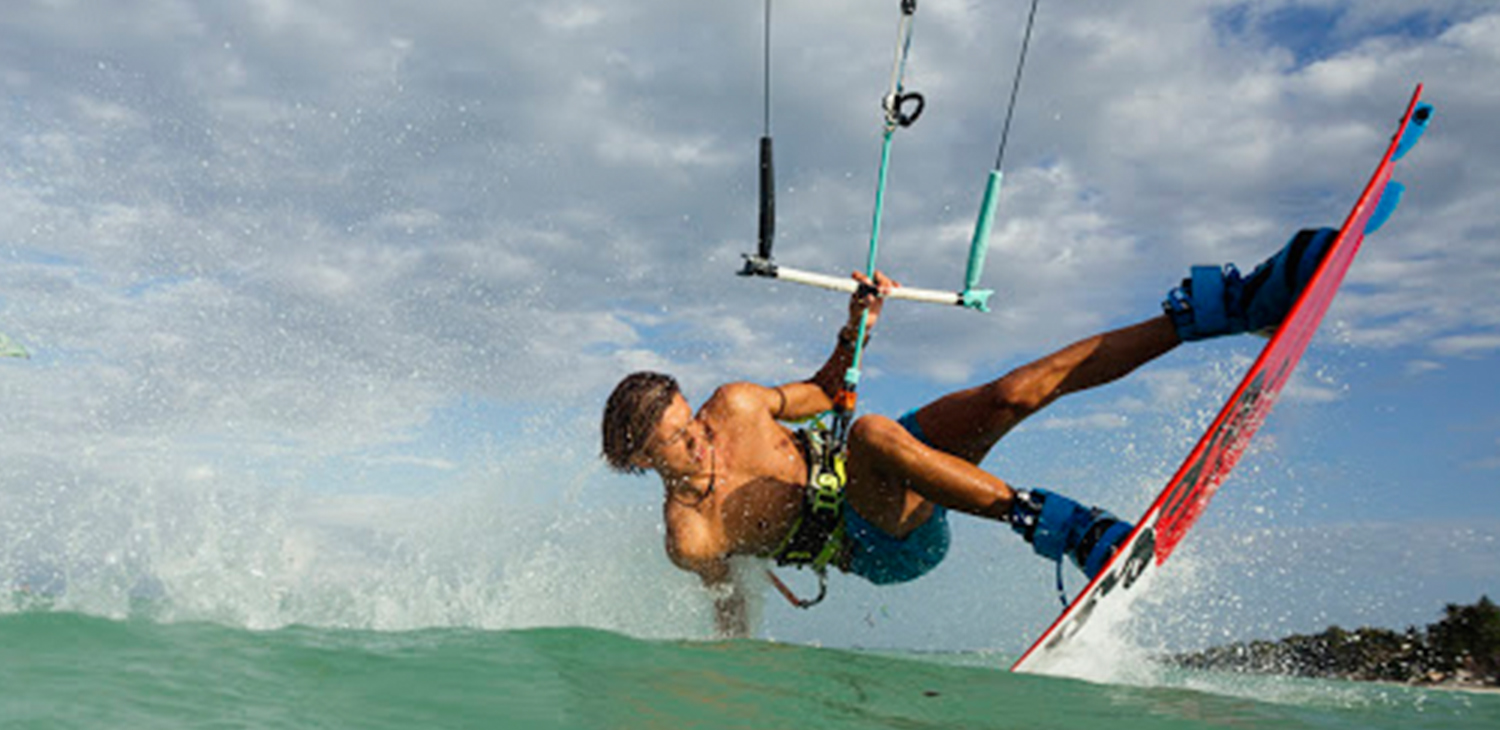 Kite Surfing in Zanzibar