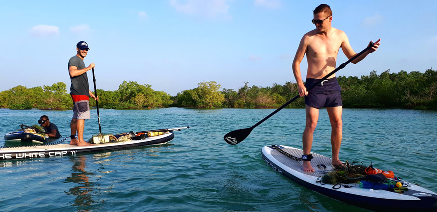 Stand Up Paddling in Zanzibar