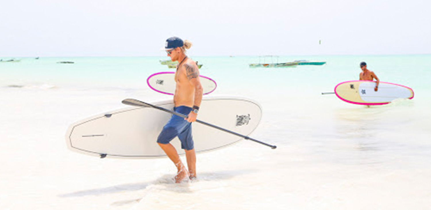 Stand Up Paddling in Zanzibar